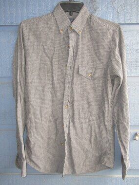 j crew long sleeve button down shirt XS-preowned used condition